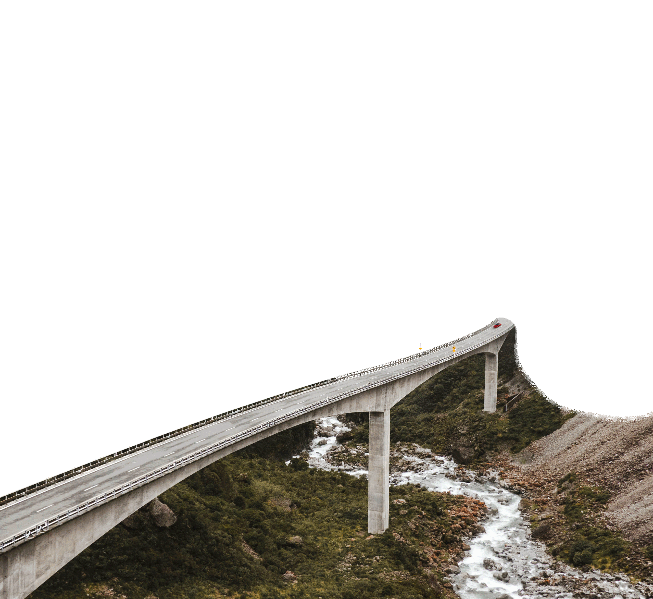 Landscape with bridge